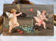 画像2: Postcard  　テニスをする愛の天使　キューピッド  Ellen Clapsaddle　フランス1906年 (2)