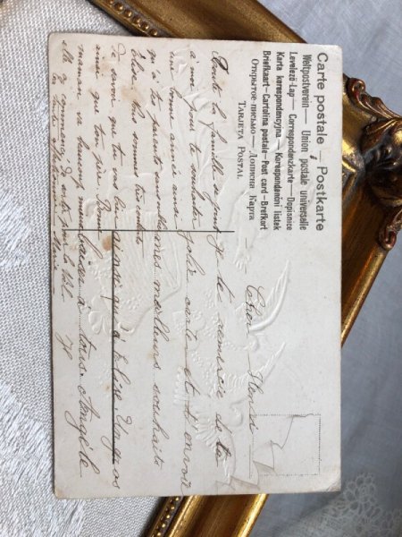 画像3: Postcard   アンティークポストカード バレンタイン ハートを追う愛の天使 キューピッド  Ellen Clapsaddle フランス (3)