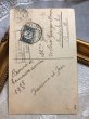 画像4: Postcard　アンティークポストカード　大きなキノコに登る煙突掃除夫　1938年 (4)