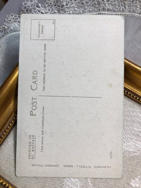 画像4: Postcard 　アンティークポストカード　キノコ狩りの女の子と妖精ブーブーの家　Mable Lucie Attwell　（未使用） (4)