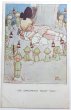 画像1: Postcard 　アンティークポストカード　妖精ブーブーに見守られて眠る女の子と子犬　　Mable Lucie Attwell　（未使用） (1)