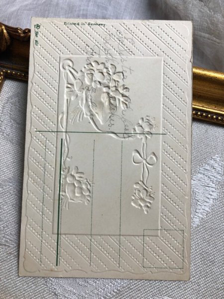 画像3: ▼SALE 500▼Postcard   アンティークポストカード スミレのお花 (3)