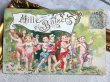 画像2: Postcard 　アンティークポストカード　薔薇を振りまく子ども（天使）たち　フランス1906年 (2)