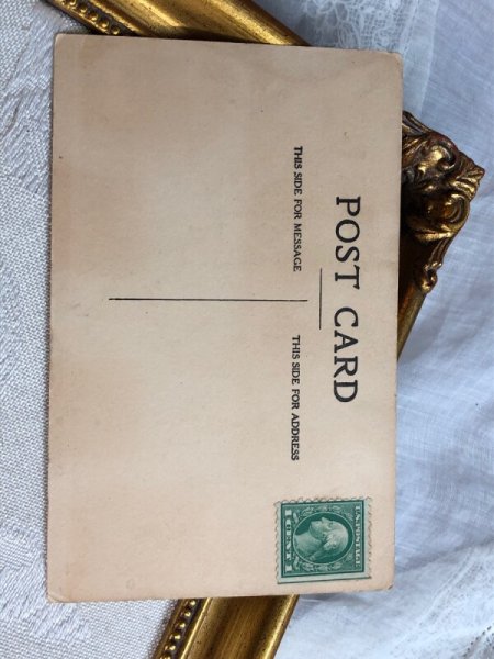 画像3: Postcard   アンティークポストカード 待った? 恋をする猫たち (3)