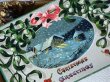 画像3: Postcard  アンティークポストカード　クリスマス　Xmas　ヤドリギと雪景色　宿り木 (3)