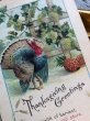 画像3: ▼SALE500▼　Postcard  　アンティークポストカード　感謝祭　サンクスギビング　七面鳥　 (3)