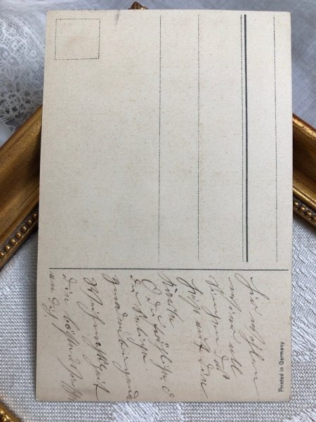 画像4: Postcard   アンティークポストカード クリスマス Christmas  パイプオルガンを弾く天使と歌う子供 (4)