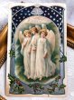 画像2: Postcard  　アンティークポストカード　クリスマス　Christmas 　天使　1911年 (2)