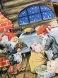 画像3: Postcard  　アンティークポストカード　クリスマス　Christmas プレゼントを用意する小人妖精たち　Stima Broome ノルウェー1949年 (3)