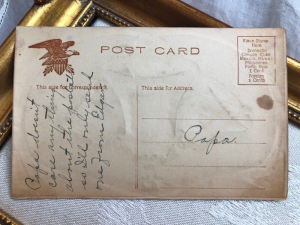 画像4: Postcard  アンティークポストカード　クリスマス　ベル (4)