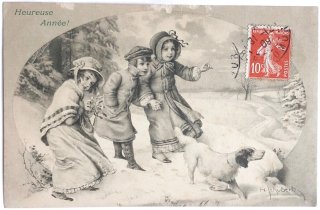 アンティークポストカード専門店 Snowdrop Postcards <Viennoise