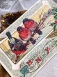画像4: Postcard  　アンティークポストカード　 新年祝い　New Year　3羽の小鳥たち　アメリカ1913年 (4)