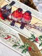 画像3: Postcard  　アンティークポストカード　 新年祝い　New Year　3羽の小鳥たち　アメリカ1913年 (3)