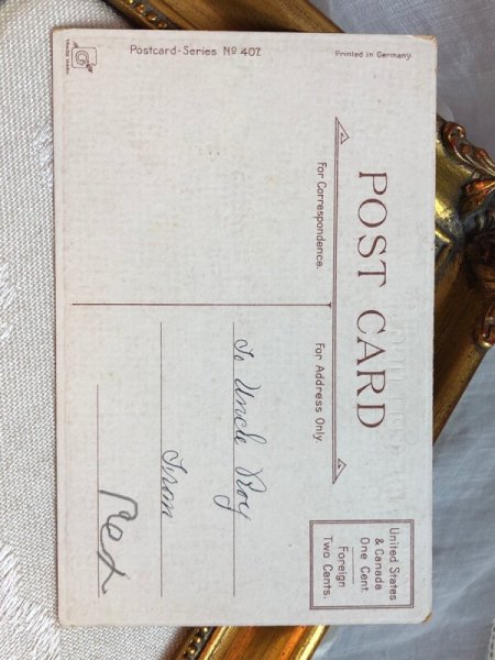 画像3: Postcard アンティークポストカード バレンタイン Valentine's Day 北極の天使たち J.Johnson (3)