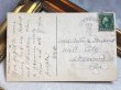 画像4: Postcard  　アンティークポストカード　バレンタイン　ダンスをする天使たち　ハート　アメリカ1913年 (4)