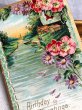 画像3: Postcard  　アンティークポストカード　水辺の風景　お花　プリムローズ (3)