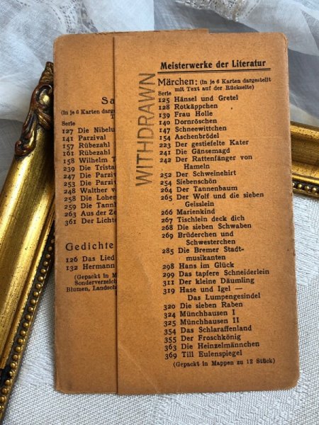 画像15: Postcard　アンティークポストカード　ブレーメンの音楽隊　ドイツ　6枚セット　専用帯付き (15)