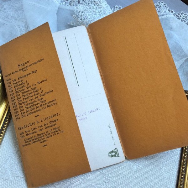 画像16: Postcard　アンティークポストカード　ブレーメンの音楽隊　ドイツ　6枚セット　専用帯付き (16)