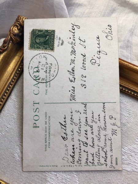 画像4: Postcard アンティークポストカード 童話 シンデレラ Cinderella  1908年 (4)