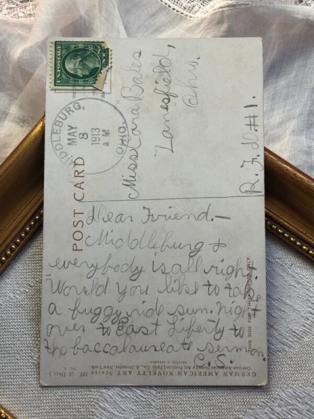 画像4: Postcard アンティークポストカード 童話  ヘンゼルとグレーテル アヒル (4)