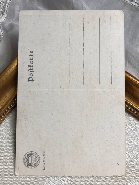 画像4: Postcard　アンティークポストカード　童話　Es war einmal ein Zimmergesell　（未使用） (4)