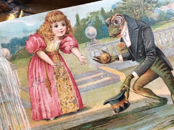 画像5: Postcard アンティークポストカード 童話 カエルの王子様 (5)
