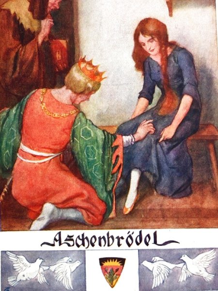 画像3: Postcard　アンティークポストカード　童話　シンデレラ（未使用） (3)