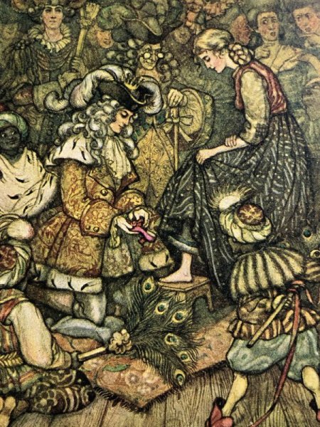 画像3: Postcard アンティークポストカード 童話 シンデレラ (未使用) (3)