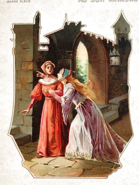 画像3: Bon Marche   ボンマルシェカード 童話 BARBE BLEUE 青髭4 (3)