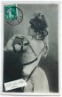 画像1: Postcard　アンティークポストカード　女優　Graziella　Olympia　フランス1911年 (1)