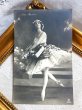 画像2: Postcard  アンティークポストカード　バレリーナ　Anna Pavlova アンナ・パヴロワ  La Fille mal gardée　 (2)