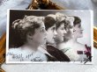画像2: Postcard　アンティークポストカード　5人の女性たち　横顔　女優　フランス　1905年 (2)
