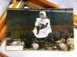 画像2: Postcard　アンティークポストカード　ダチョウの子と女の子 (2)