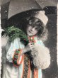 画像3: Postcard    アンティークポストカード　傘と女の子　ベルギー1910年  Grete Reinwald　 (3)