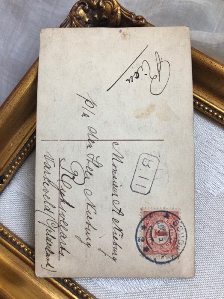 画像5: Postcard    アンティークポストカード 美しい女の子 オランダ1915年 (5)