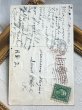 画像4: Postcard  アンティークポストカード　イースター　ニワトリとヒヨコに餌を与える女の子　アメリカ1913年 (4)