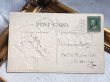 画像4: Postcard  アンティークポストカード　イースター　ヒヨコと女の子　ひよこ　アメリカ1910年 (4)