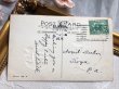 画像3: Postcard　アンティークポストカード　イースター　卵を運ぶウサギさん　うさぎ　アメリカ (3)