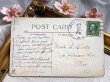 画像3: Postcard　アンティークポストカード　イースター　卵とウサギ　うさぎ　アメリカ1914年 (3)