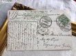 画像4: Postcard  　アンティークポストカード　スミレのお花　スイス1905年 (4)