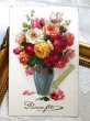 画像2: Postcard 　アンティークポストカード　薔薇のお花　フランス　St Catherine　 (2)