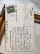 画像3: Postcard  　アンティークポストカード　忘れな草とスズランの花束　アメリカ1912年 (3)