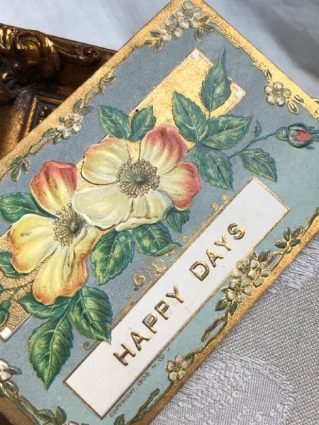 画像3: Postcard  　アンティークポストカード　お花　アメリカ1908年 (3)