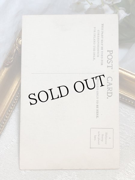 画像3: Postcard　アンティークポストカード　三角帽子の女の子　（未使用） (3)