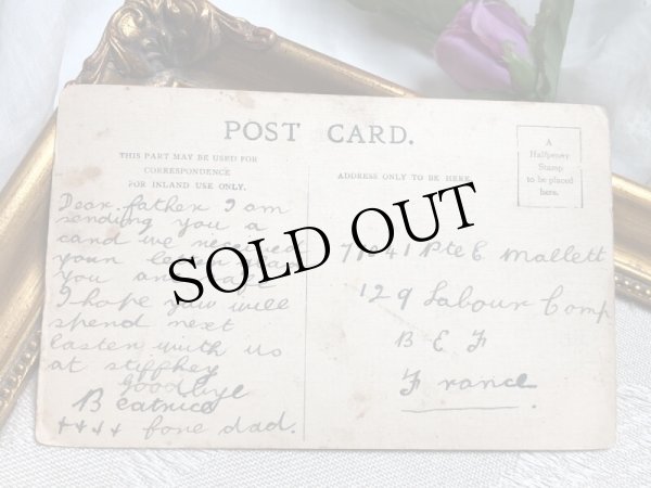 画像3: Postcard アンティークポストカード お人形さんと女の子   (3)