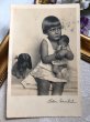 画像2: Postcard　アンティークポストカード　お人形さんと女の子　犬のぬいぐるみ　ベルギー1933年　Lotte Herrlich (2)