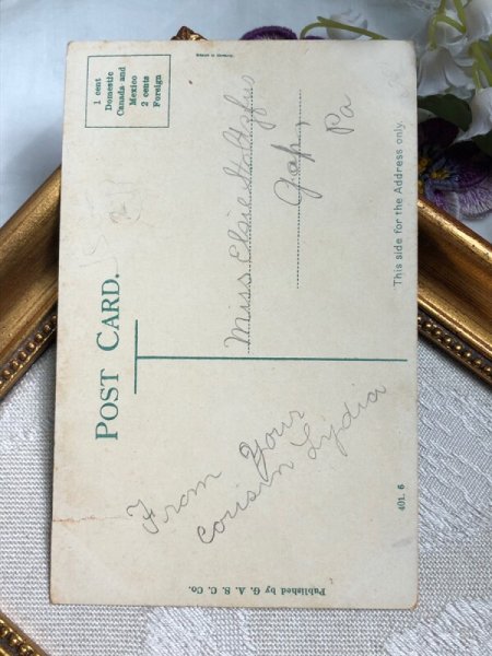 画像4: ▼SALE500▼ Postcard アンティークポストカード お人形さんと子ども達  (4)