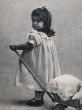 画像3: Postcard　アンティークポストカード　お人形さんを運ぶ女の子　　フランス1903年 (3)