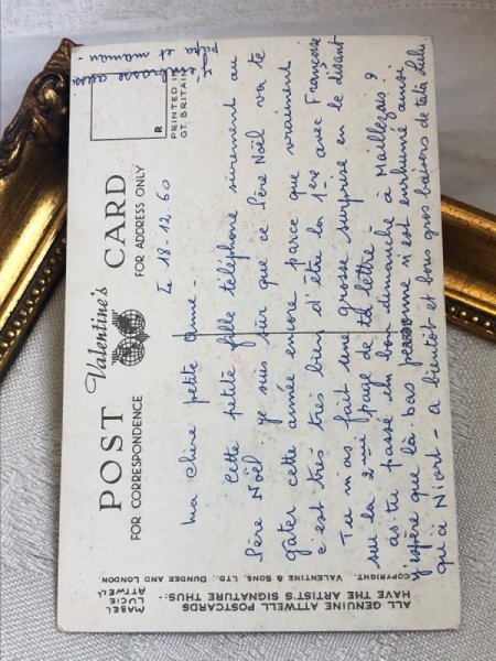 画像3: Postcard 　アンティークポストカード　電話と女の子　Mabel Lucie Attwell (3)