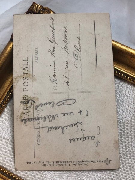 画像5: Postcard アンティークポストカード ベルをならす天使 クリスマス ノエル お人形 フランス (5)